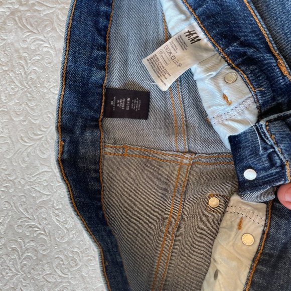 H&M Black Jeans size 30 slim - Picture 4 of 4